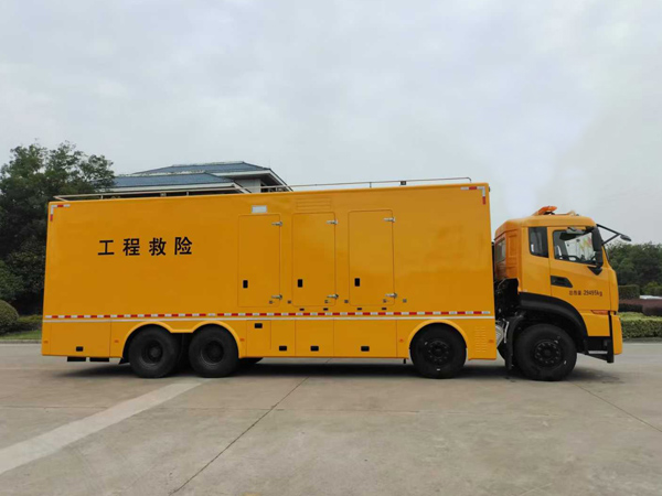 大功率储能、充电、不间断一体化综合电源车